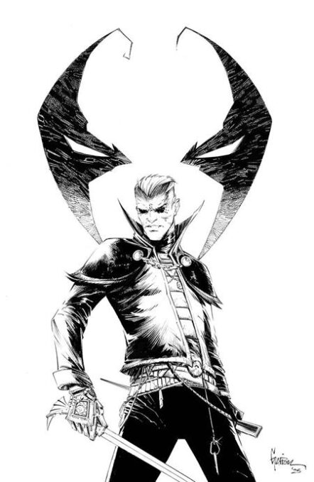 Spawn The Curse Of Sherlee Johnson #5 Cover C Jonathan Glapion B&W Virgin Variant Pre-order