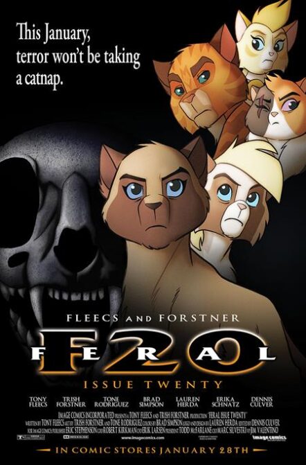 Feral #20 Cover B Trish Forstner & Allen Passalaqua Variant Pre-order