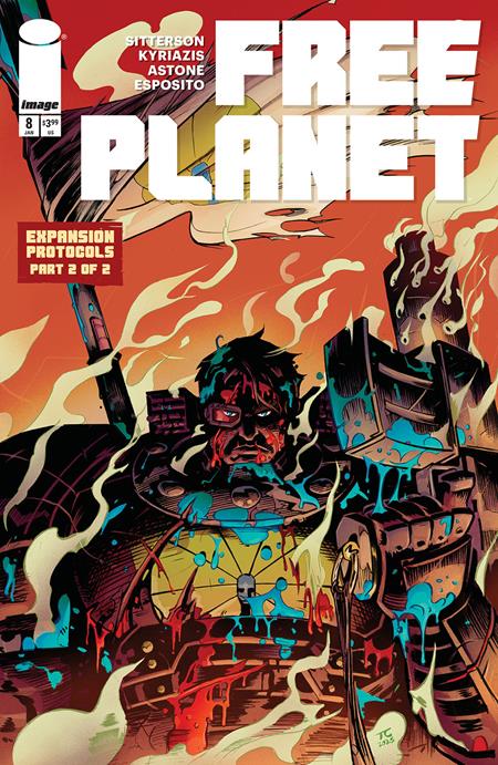 Free Planet #8 Cover B Tyrell Cannon Variant Pre-order Free Planet #8 Cover B Tyrell Cannon Variant Pre-order