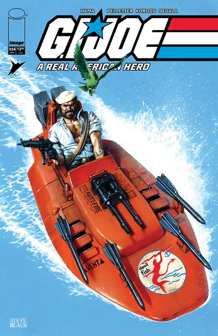 Gi Joe A Real American Hero #324 Cover C Steve Beach Variant Pre-order Gi Joe A Real American Hero #324 Cover C Steve Beach Variant Pre-order