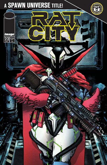 Spawn Rat City #22 Cover B Von Randal Variant Pre-order Spawn Rat City #22 Cover B Von Randal Variant Pre-order