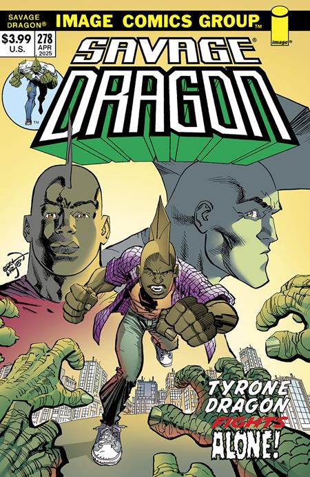 Savage Dragon #278 Cover B Erik Larsen 70S Trade Dress Variant Pre-order Savage Dragon #278 Cover B Erik Larsen 70S Trade Dress Variant Pre-order