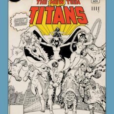 George Perezs New Teen Titans Artists Edition HC Charge Cover Pre-order