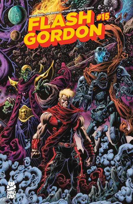 Flash Gordon #15 Cover B Kyle Hotz Dan Brown Variant Pre-order Flash Gordon #15 Cover B Kyle Hotz Dan Brown Variant Pre-order
