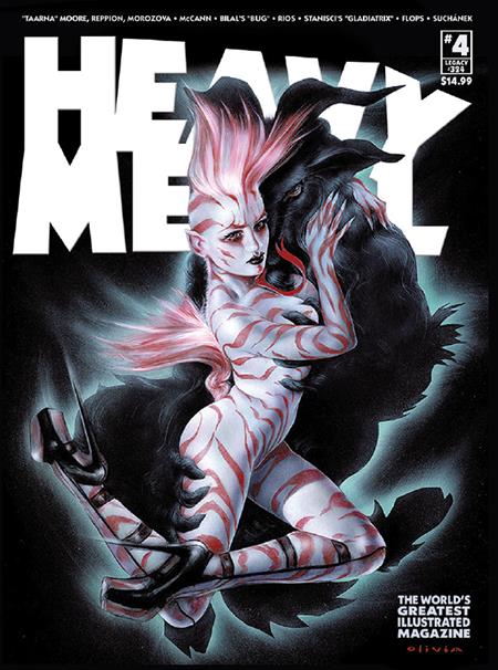 Heavy Metal Magazine #4 Cover A Olivia De Berardinis Pre-order Heavy Metal Magazine #4 Cover A Olivia De Berardinis Pre-order