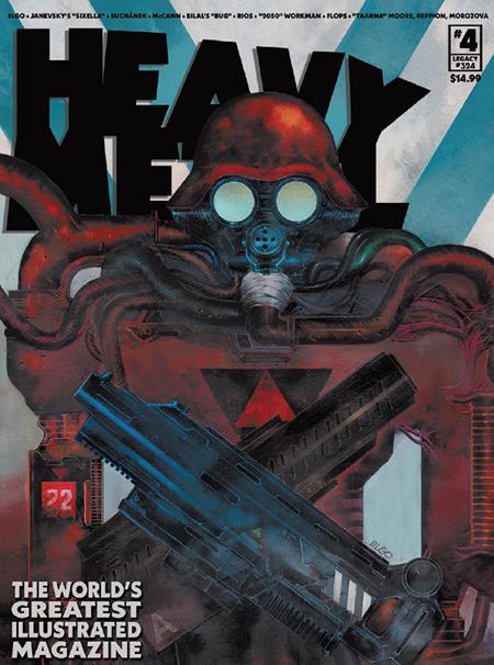 Heavy Metal Magazine #4 Cover B Elgo Variant Pre-order Heavy Metal Magazine #4 Cover B Elgo Variant Pre-order