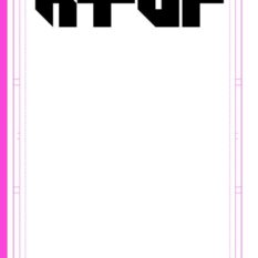 K-Pop Sketchbook (One Shot) Glitter Pink Pre-order