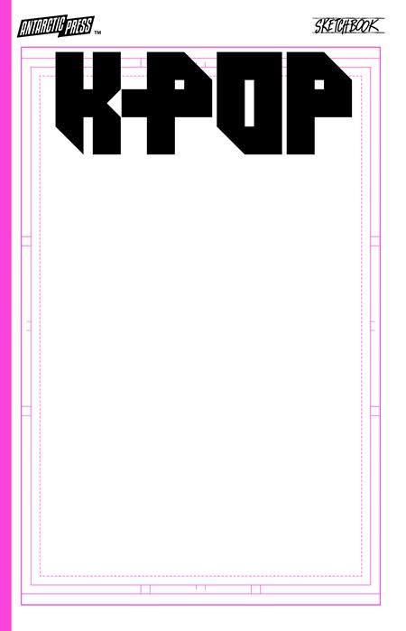 K-Pop Sketchbook (One Shot) Glitter Pink Pre-order K-Pop Sketchbook (One Shot) Glitter Pink Pre-order