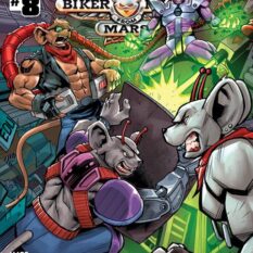 Biker Mice From Mars (2025) #8 Cover A Edu Souza Pre-order