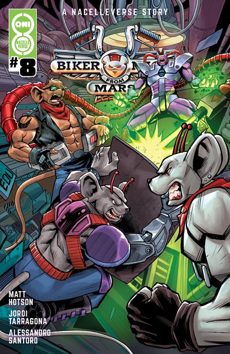 Biker Mice From Mars (2025) #8 Cover A Edu Souza Pre-order Biker Mice From Mars (2025) #8 Cover A Edu Souza Pre-order