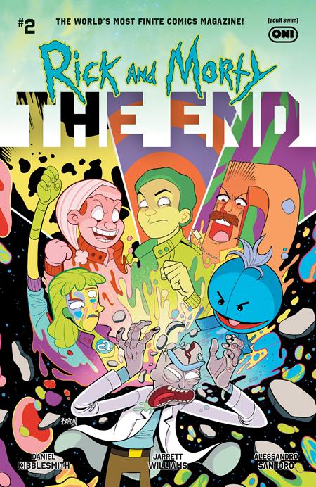 Rick And Morty The End #2 (Of 6) Cover A Dave Bardin Pre-order Rick And Morty The End #2 (Of 6) Cover A Dave Bardin Pre-order
