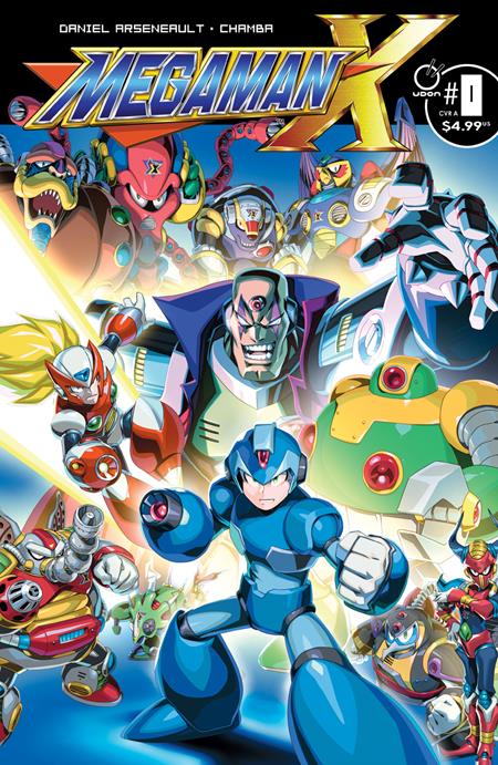 Mega Man X #0 (Of 5) Cover A Jeffrey Cruz Pre-order Mega Man X #0 (Of 5) Cover A Jeffrey Cruz Pre-order