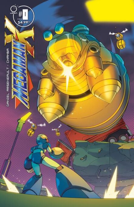 Mega Man X #0 (Of 5) Cover C Hanzo Steinbach Variant Pre-order