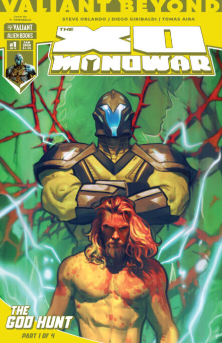 Valiant Beyond: The X-O Manowar #5 - The God Hunt #1 Cover A (Tomaselli) Pre-order