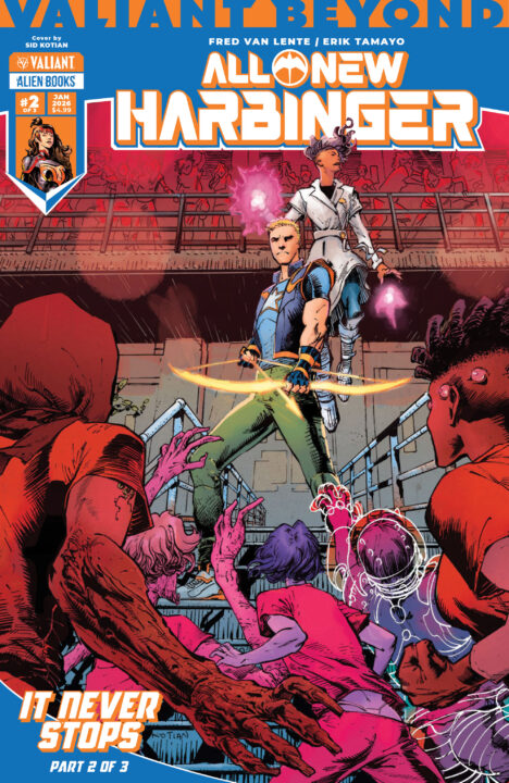 Valiant Beyond: All-New Harbinger #5 - It Never Stops #2 Variant B (Kotian) Pre-order Valiant Beyond: All-New Harbinger #5 - It Never Stops #2 Variant B (Kotian) Pre-order