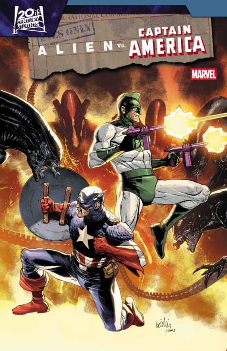 Alien vs Captain America #3 Pre-order Alien vs Captain America #3 Pre-order