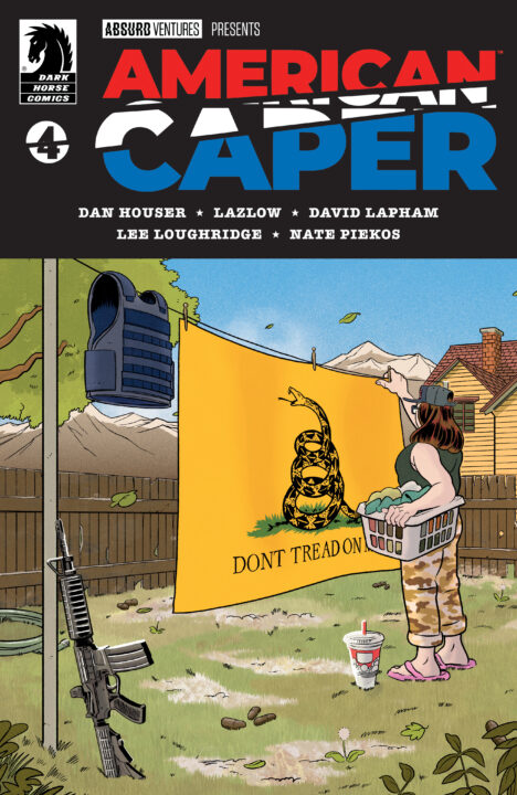 American Caper #4 Cover A (Tyler Boss) Pre-order American Caper #4 Cover A (Tyler Boss) Pre-order