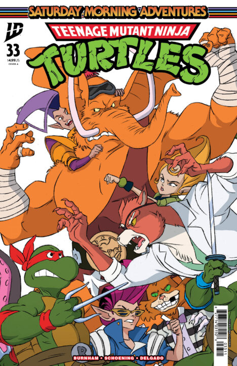 Teenage Mutant Ninja Turtles: Saturday Morning Adventures #33 Cover A (Schoening Connecting Cover Set) Pre-order Teenage Mutant Ninja Turtles: Saturday Morning Adventures #33 Cover A (Schoening Connecting Cover Set) Pre-order