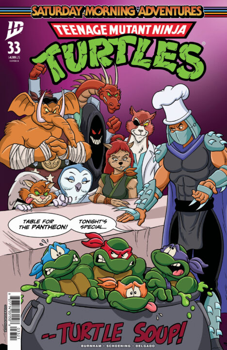 Teenage Mutant Ninja Turtles: Saturday Morning Adventures #33 Variant B (Hazouri) Pre-order Teenage Mutant Ninja Turtles: Saturday Morning Adventures #33 Variant B (Hazouri) Pre-order
