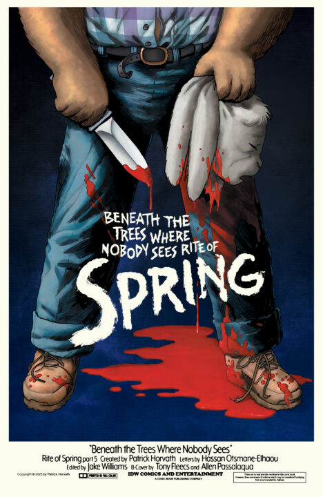Beneath The Trees Where Nobody Sees: Rite Of Spring #5 Variant B (Fleecs Movie Homage Cover) Pre-order Beneath The Trees Where Nobody Sees: Rite Of Spring #5 Variant B (Fleecs Movie Homage Cover) Pre-order