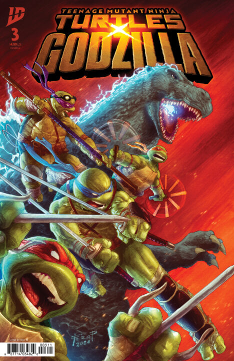Teenage Mutant Ninja Turtles X Godzilla #3 Cover A (Pe) Pre-order Teenage Mutant Ninja Turtles X Godzilla #3 Cover A (Pe) Pre-order