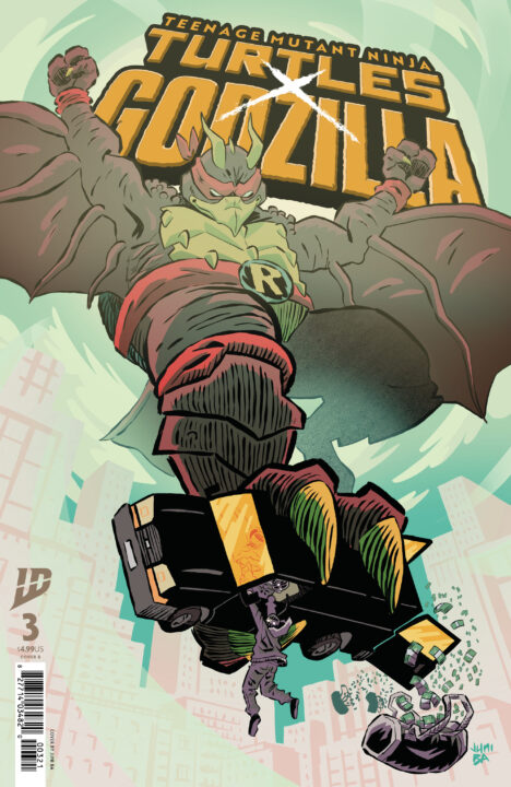 Teenage Mutant Ninja Turtles X Godzilla #3 Variant B (Ba) Pre-order Teenage Mutant Ninja Turtles X Godzilla #3 Variant B (Ba) Pre-order