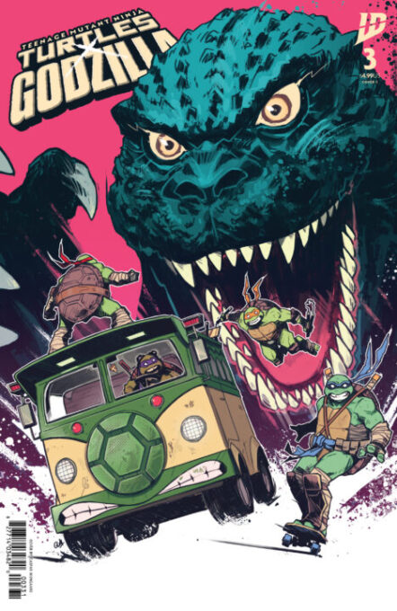 Teenage Mutant Ninja Turtles X Godzilla #3 Variant C (Wijngaard) Pre-order