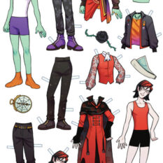 Monster High: Boomuda Triangle #1 Variant C (Mccurdy Paper Doll Variant) Pre-order