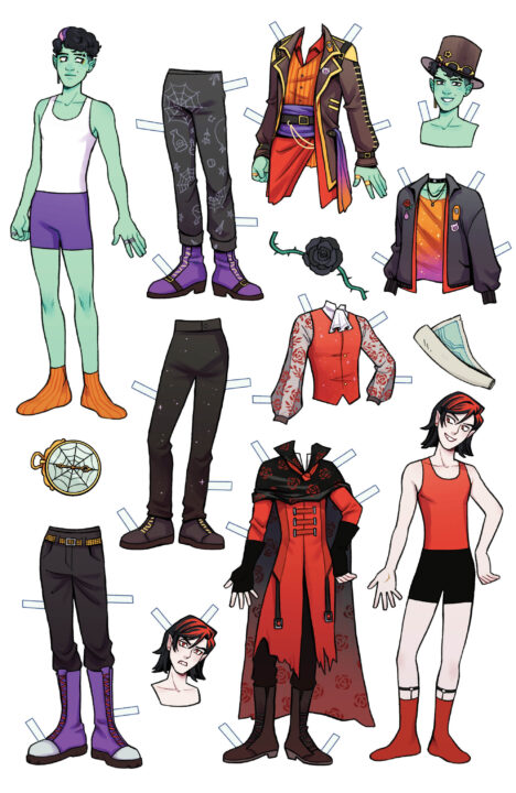 Monster High: Boomuda Triangle #1 Variant C (Mccurdy Paper Doll Variant) Pre-order Monster High: Boomuda Triangle #1 Variant C (Mccurdy Paper Doll Variant) Pre-order