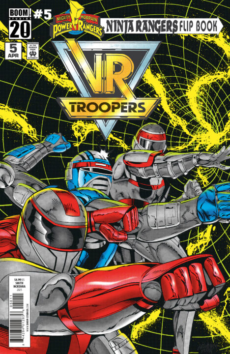 VR Troopers/Power Rangers Flipbook Facsimile Edition #5 A Main (Dressed, Smith & Mckenna) Pre-order VR Troopers/Power Rangers Flipbook Facsimile Edition #5 A Main (Dressed, Smith & Mckenna) Pre-order