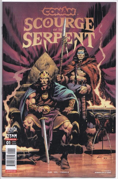 Conan The Barbarian Scourge Of The Serpent #1 Conan The Barbarian Scourge Of The Serpent #1