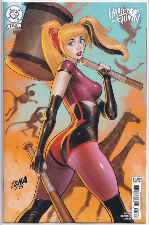 Harley Quinn Vol 4 #54 David Nakayama Card Stock Variant Harley Quinn Vol 4 #54 David Nakayama Card Stock Variant