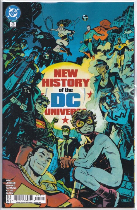 New History Of The DC Universe #3 New History Of The DC Universe #3
