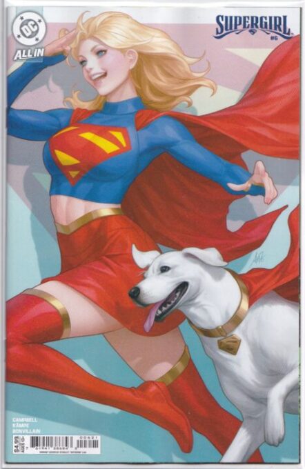 Supergirl Vol 8 #6 Stanley Artgerm Lau Variant