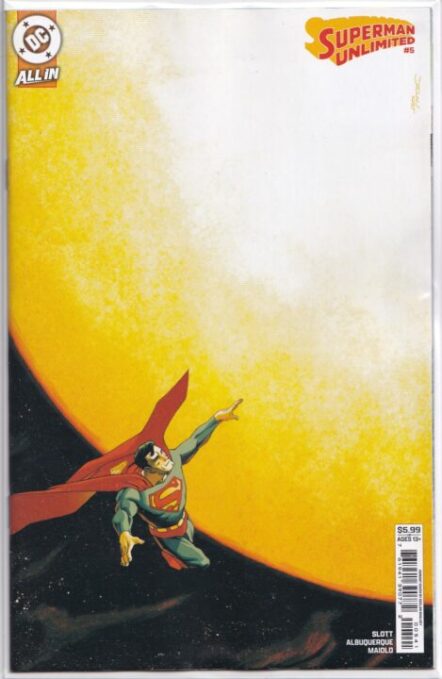Superman Unlimited #5 Declan Shalvey Card Stock Variant
