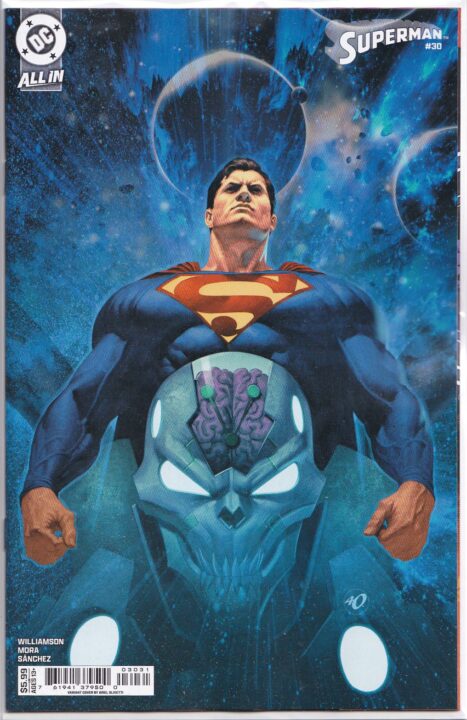 Superman Vol 6 #30 Ariel Olivetti Card Stock Variant Superman Vol 6 #30 Ariel Olivetti Card Stock Variant