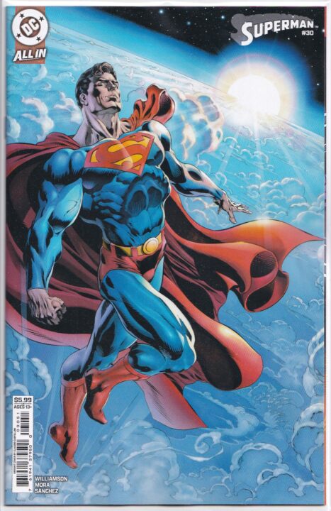 Superman Vol 6 #30 Claudio Castellini Card Stock Variant Superman Vol 6 #30 Claudio Castellini Card Stock Variant